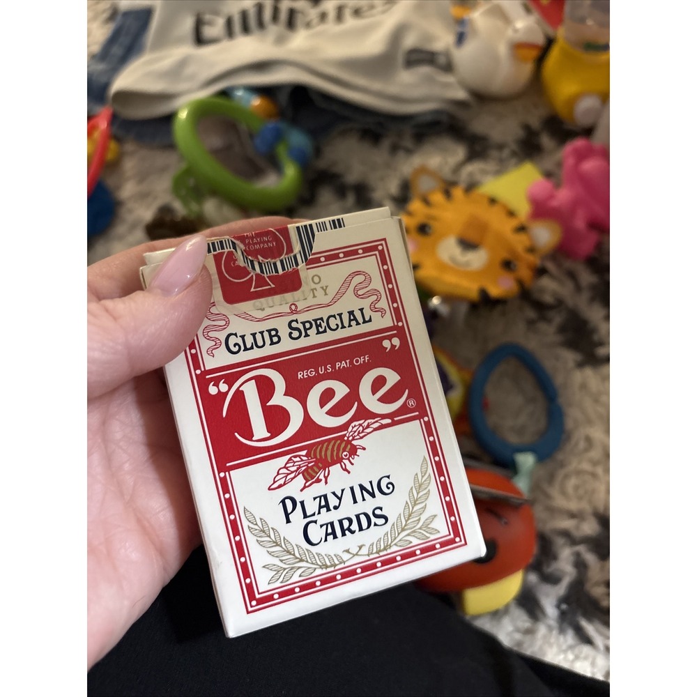 Bee Club Special Playing Cards Silversmith Casino Resort Wendover Nevada Red